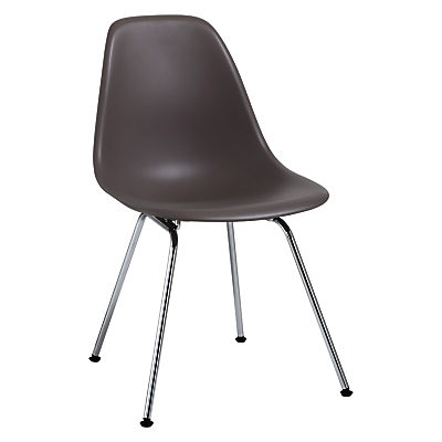 Vitra Eames DSX 43cm Side Chair Mauve Grey / Chrome